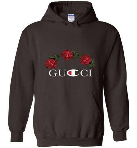 champion gucci hoodie real|Gucci hoodie cost.